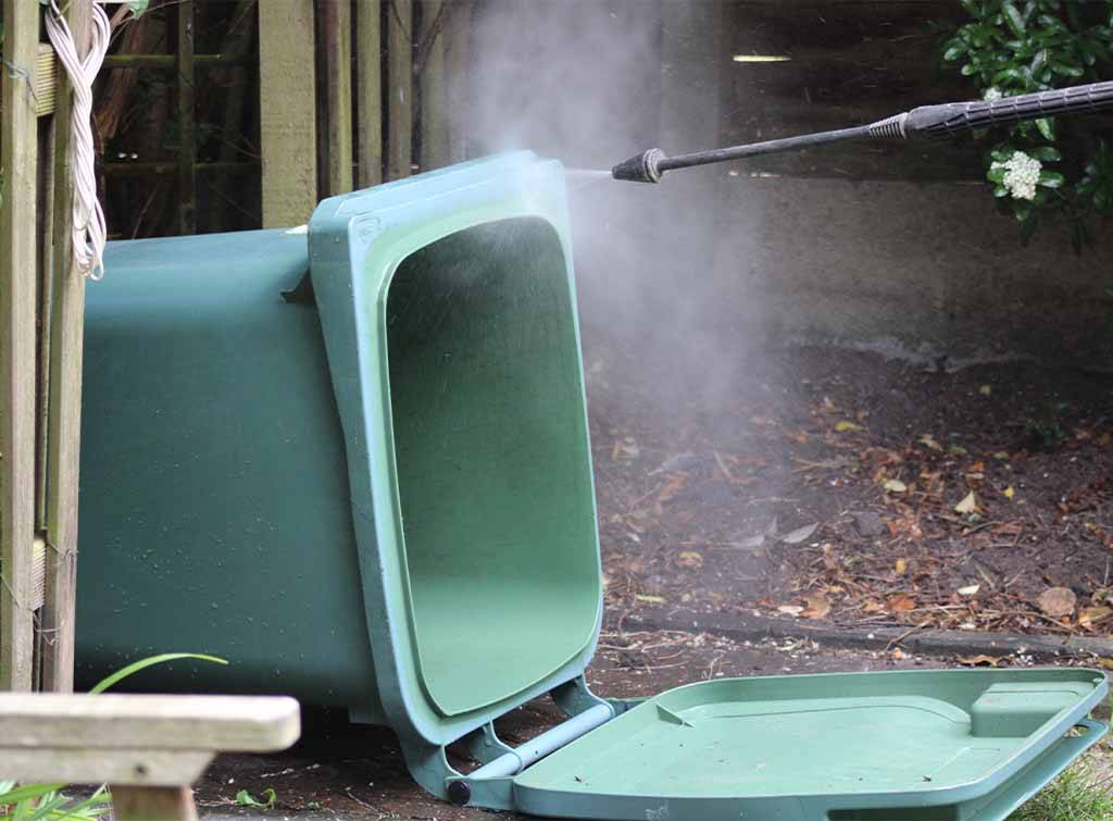 Wheelie Bin Pressure Washing